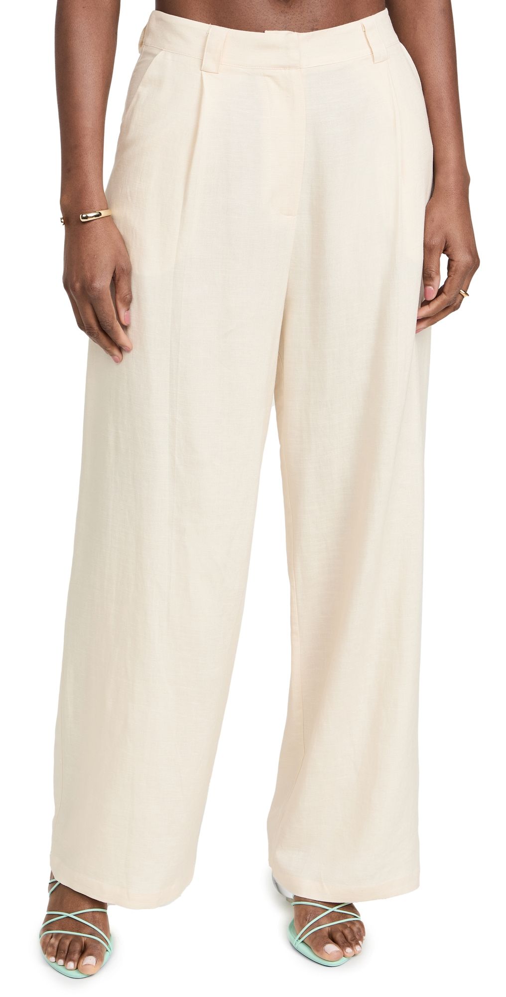 Lioness La Quinta Pants Off White XL