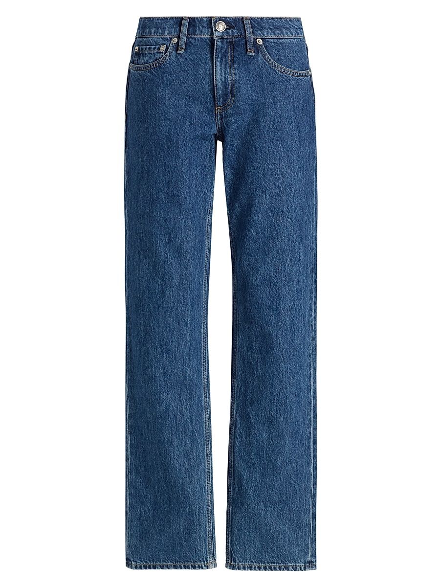 Women's Harlow Low-Rise Straight-Fit Jeans - Park - Size 31