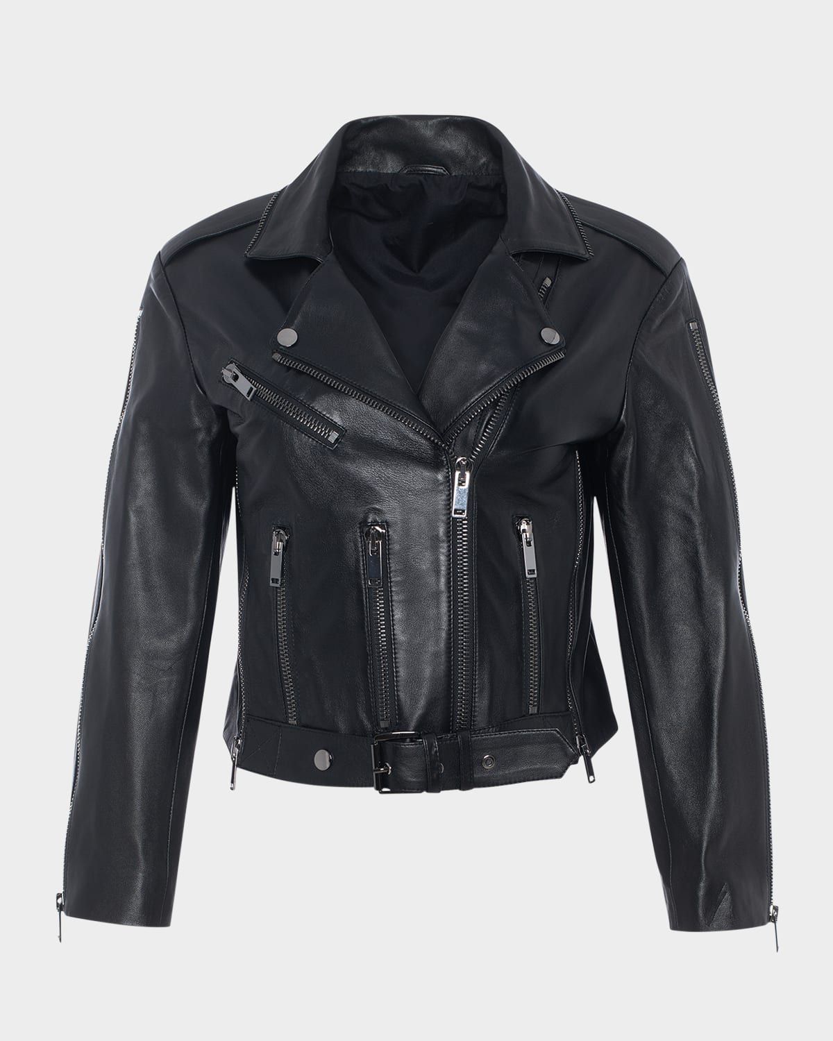 Select Leather Moto Jacket
