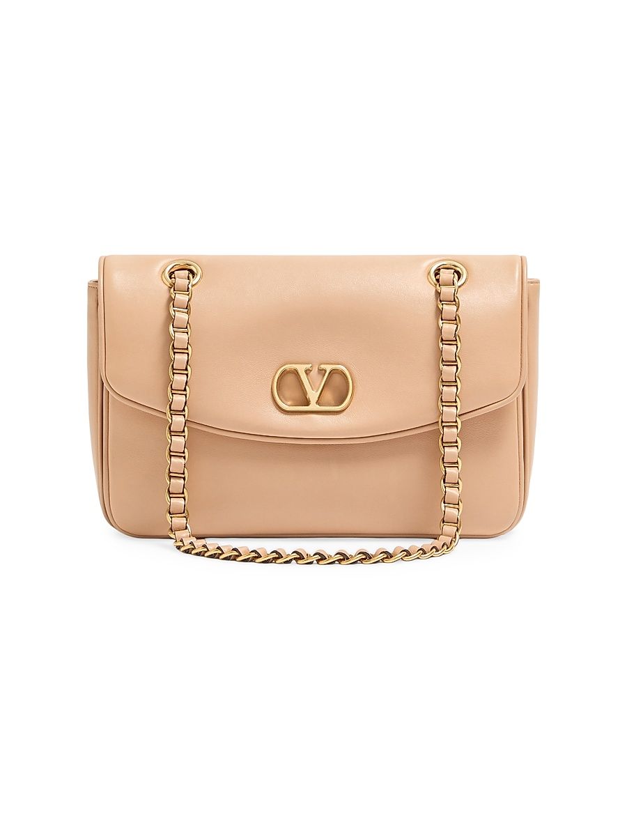Women's Djuna Shoulder Bag in Nappa Leather - Pink