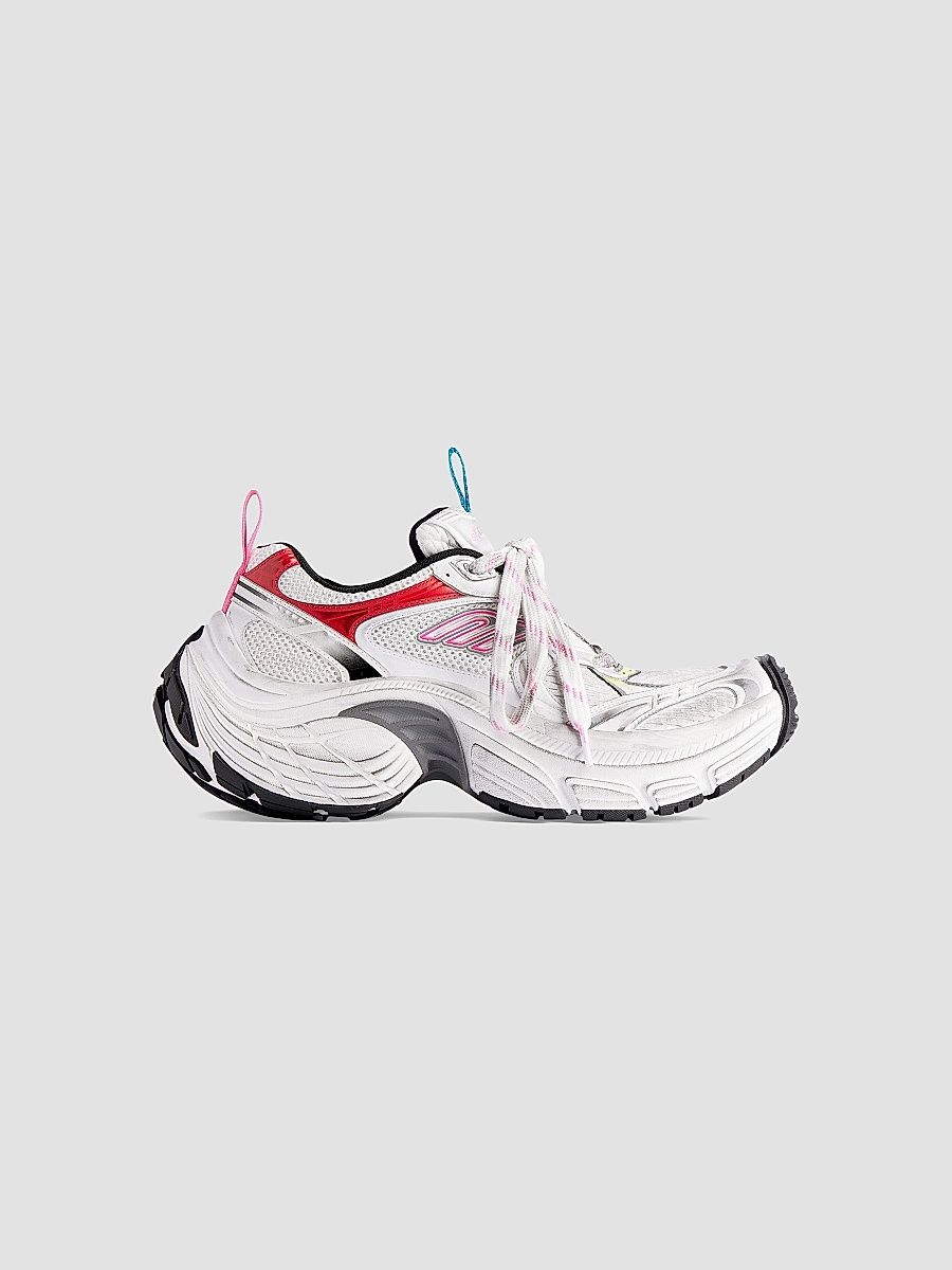 Balenciaga Women's 6XL Sneakers - White Multicolor - Size 11
