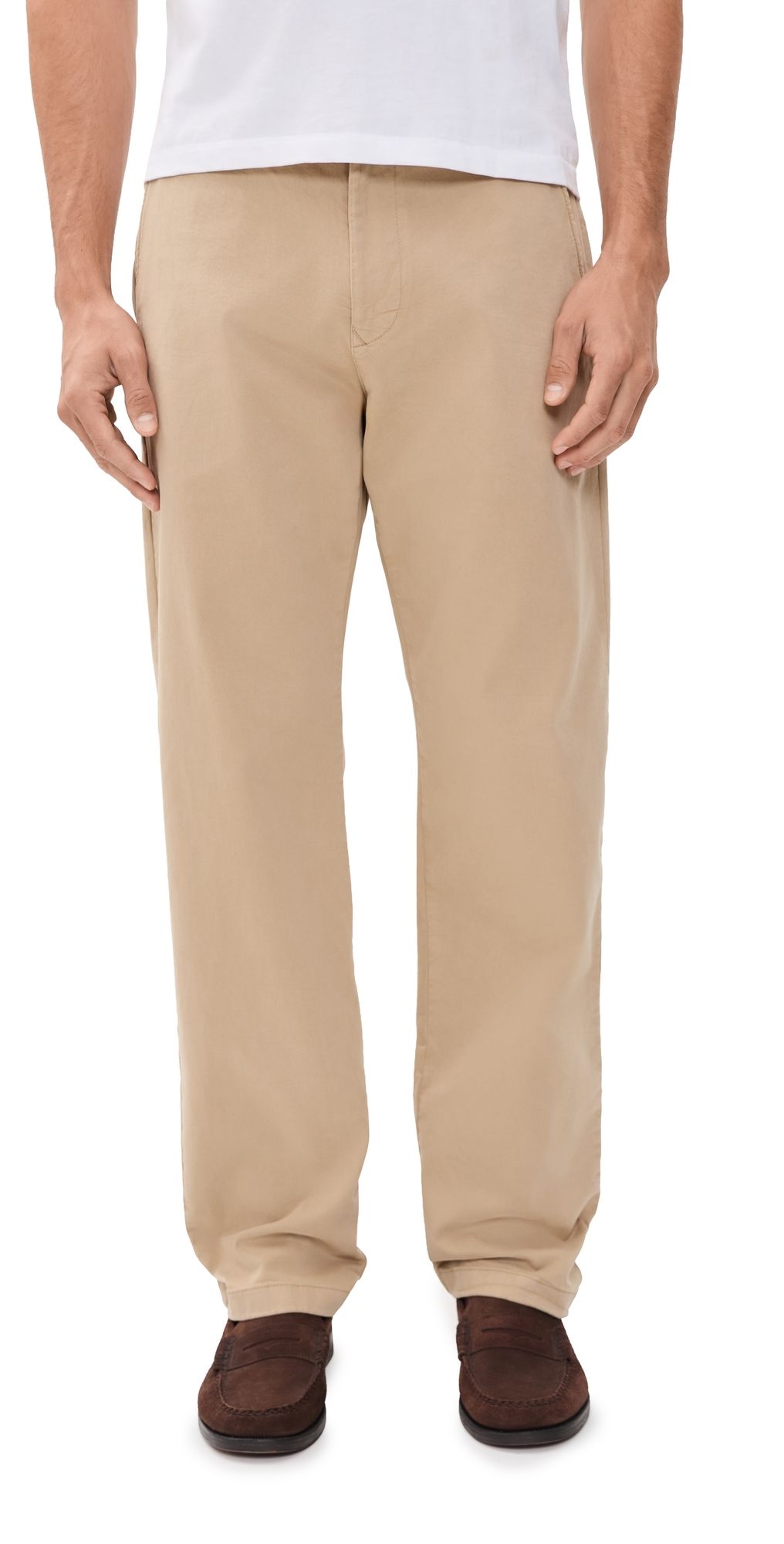 NN07 Aden Relaxed Chino 34 Pants Khaki Beige 36
