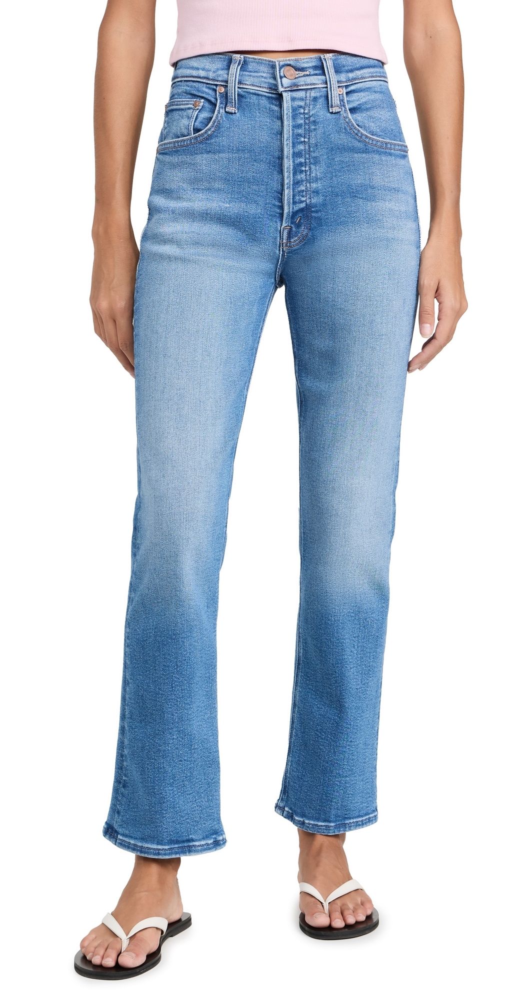 MOTHER The Tripper Ankle Jeans Work Hard Play Hard 31