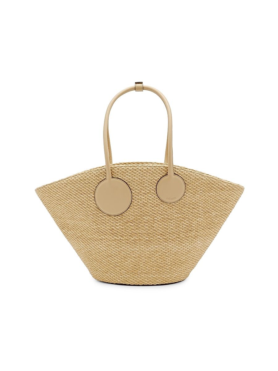 Women's Jayleen Woven Tote Bag - Natural