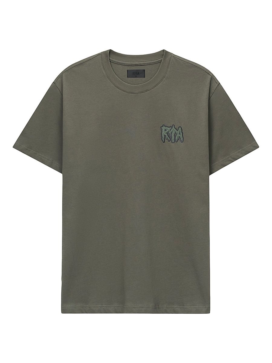 Men's Lost Frequencies Colin Cotton T-Shirt - Olive Rta Sigilism - Size Small