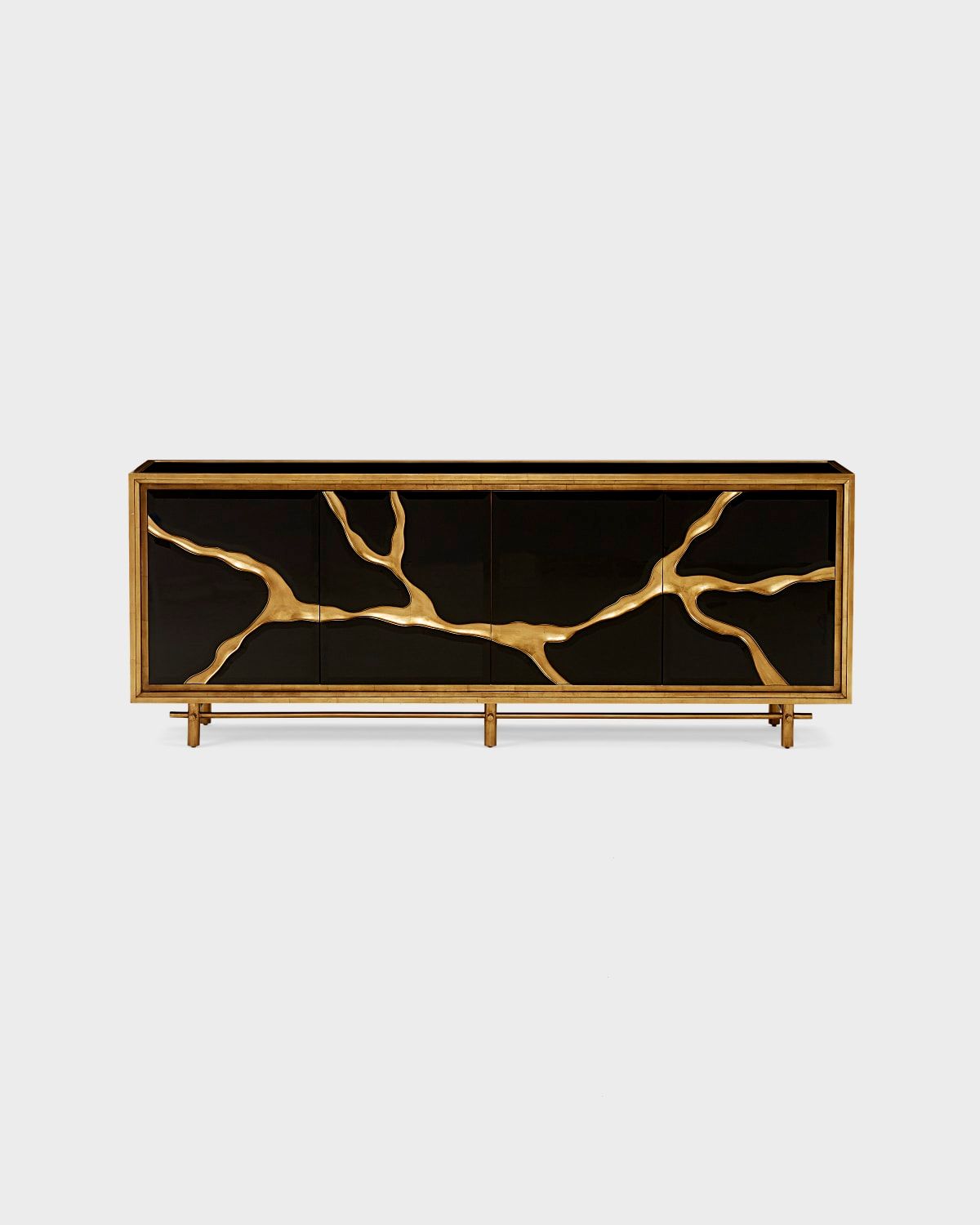 Ravine Black Credenza