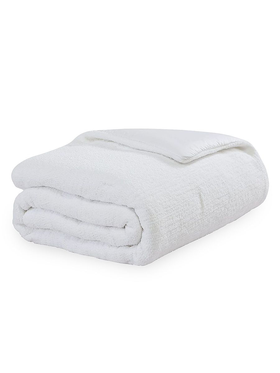 Snug Stitch Comforter - Cloud Grey - Size Queen