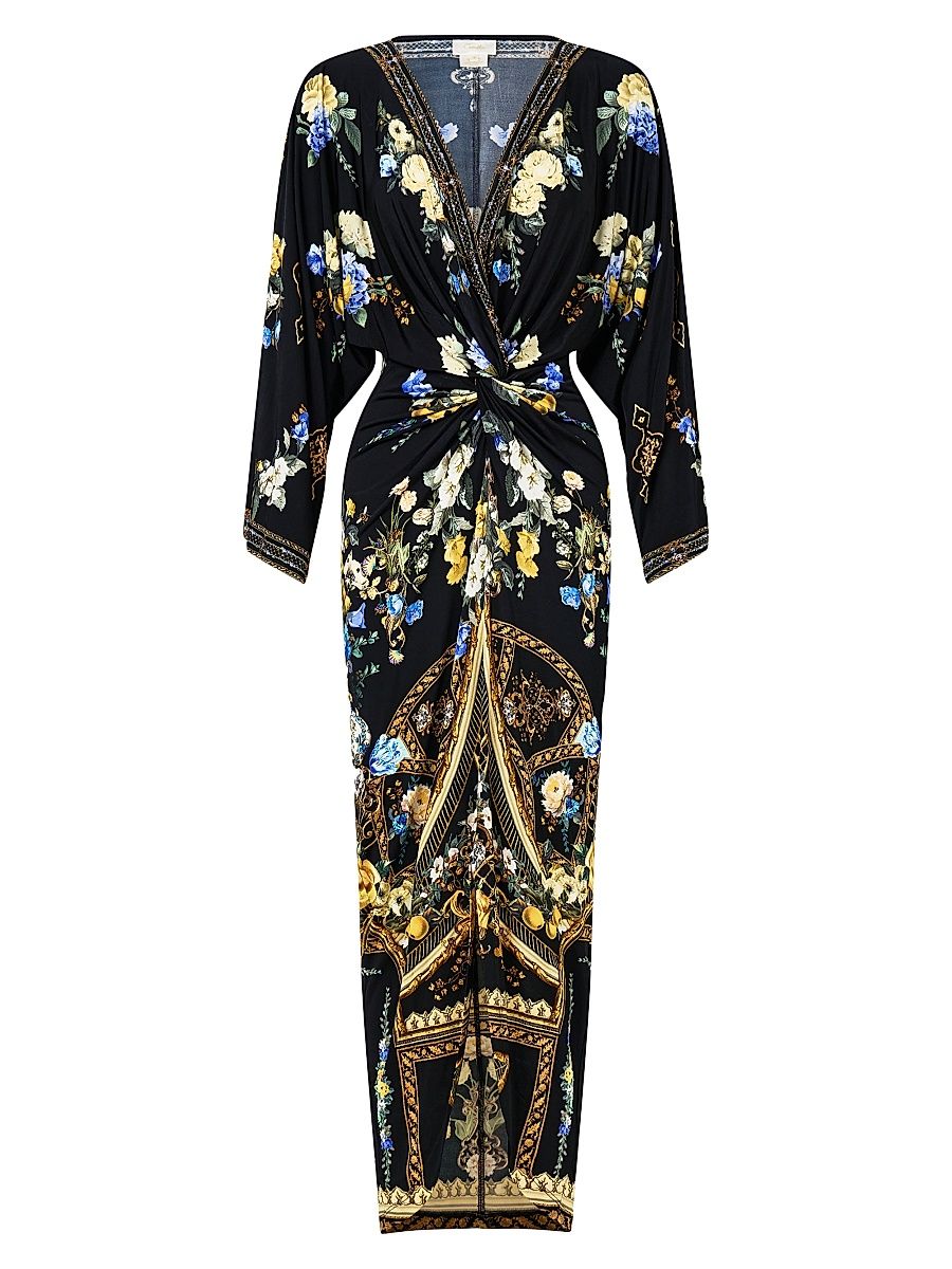 Women's Ottoman Elegance Twist Maxi Dress - Ottoman Elegance - Size Medium