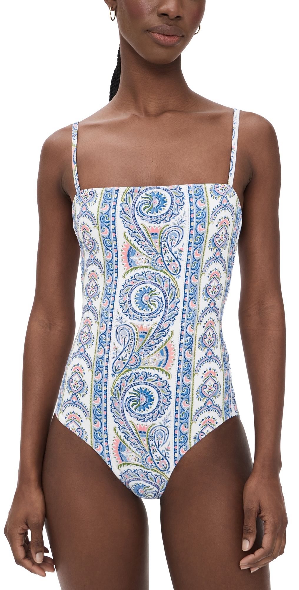 Hill House Home The Giana One Piece Corsica Paisley Blue M