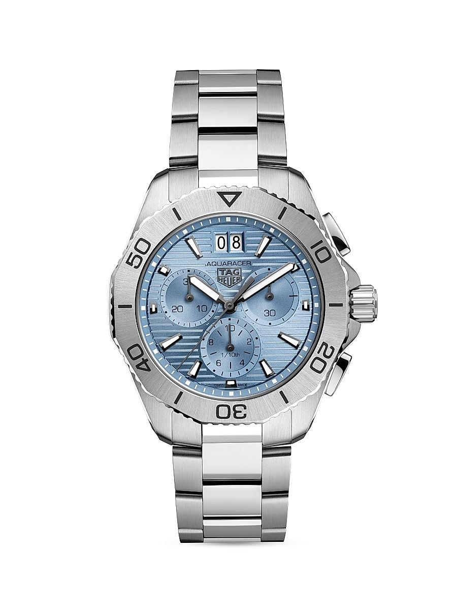 Men's Aquaracer Professional Stainless Steel Bracelet Watch - Blue