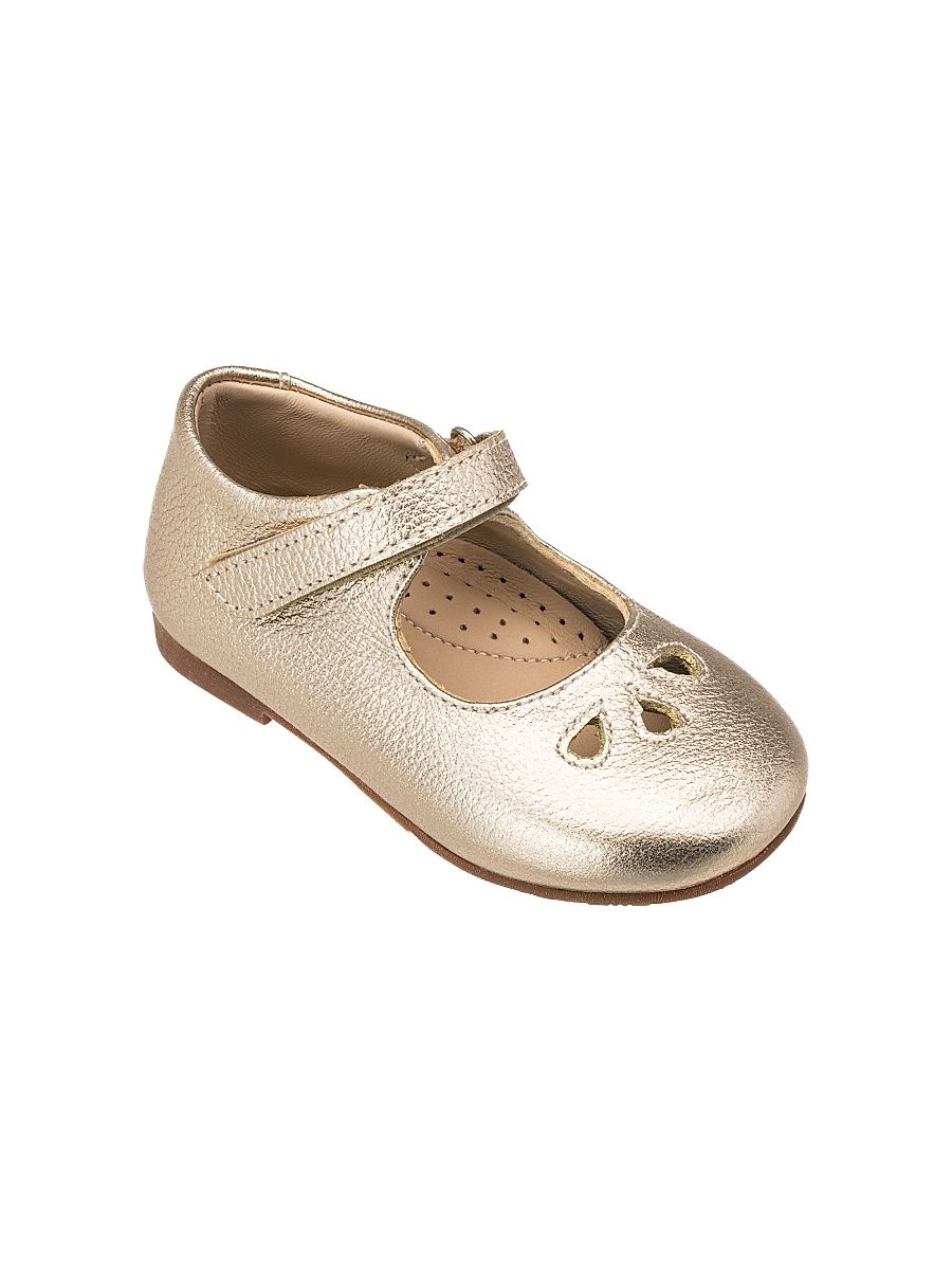 Little Girl's & Girl's Rosie Leather Mary Janes - Gold - Size 6 (Child)