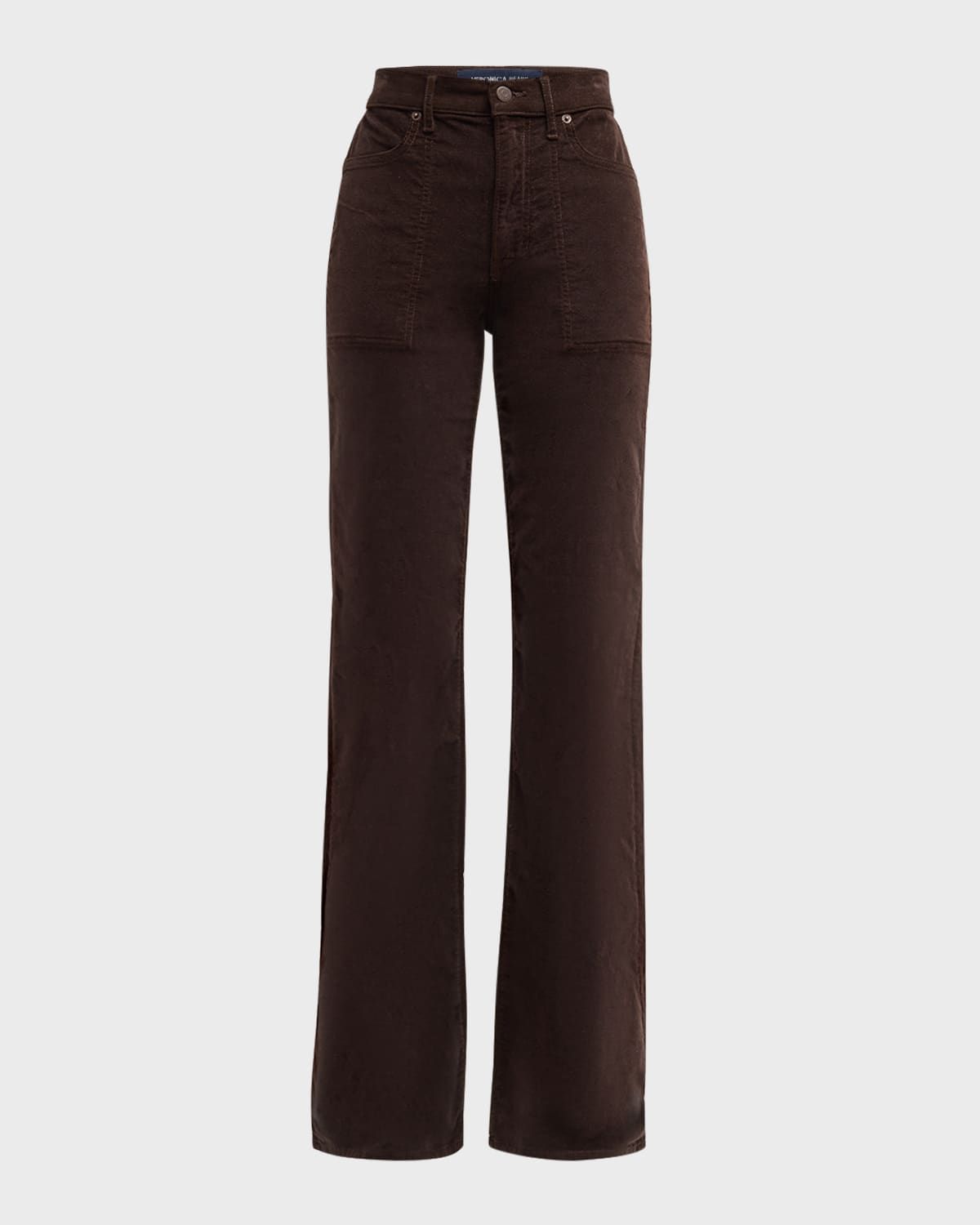 Crosbie Wide-Leg Corduroy Jeans