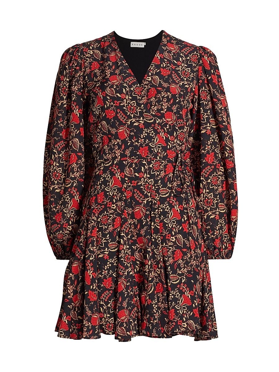 Women's La Toile Caro Floral Minidress - La Toile - Size Large