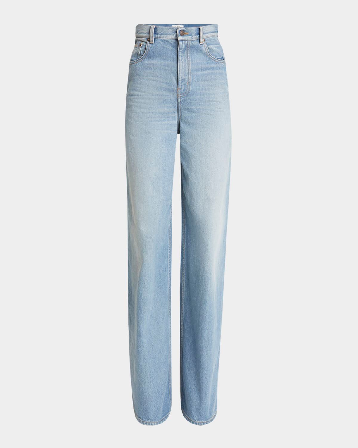 High Rise Wide Leg Jeans