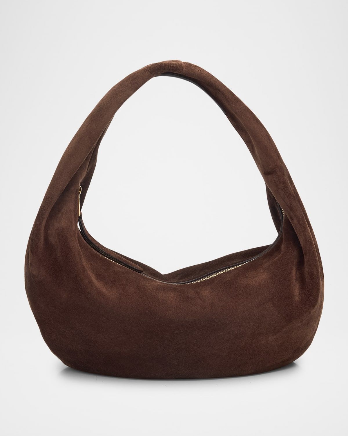 Olivia Medium Suede Hobo Bag