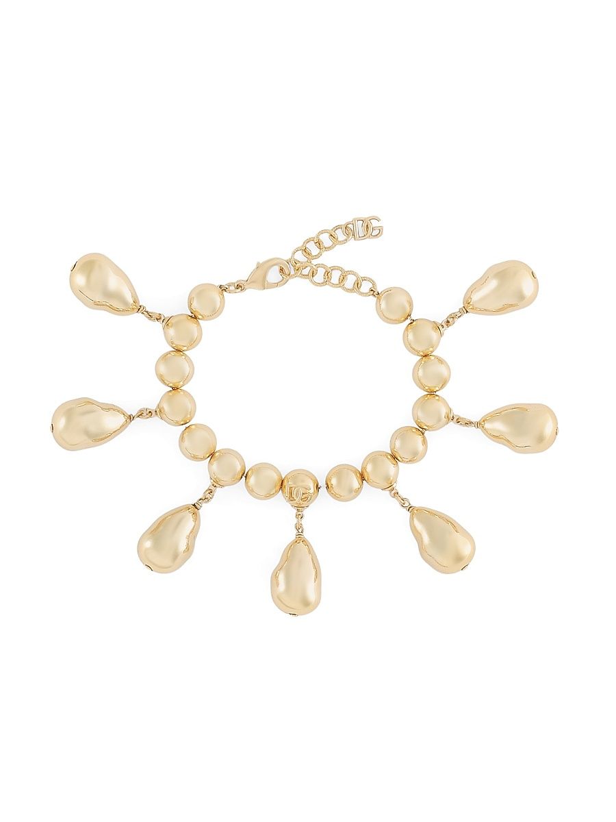 Women's Goldtone Beaded Bracelet - Gold