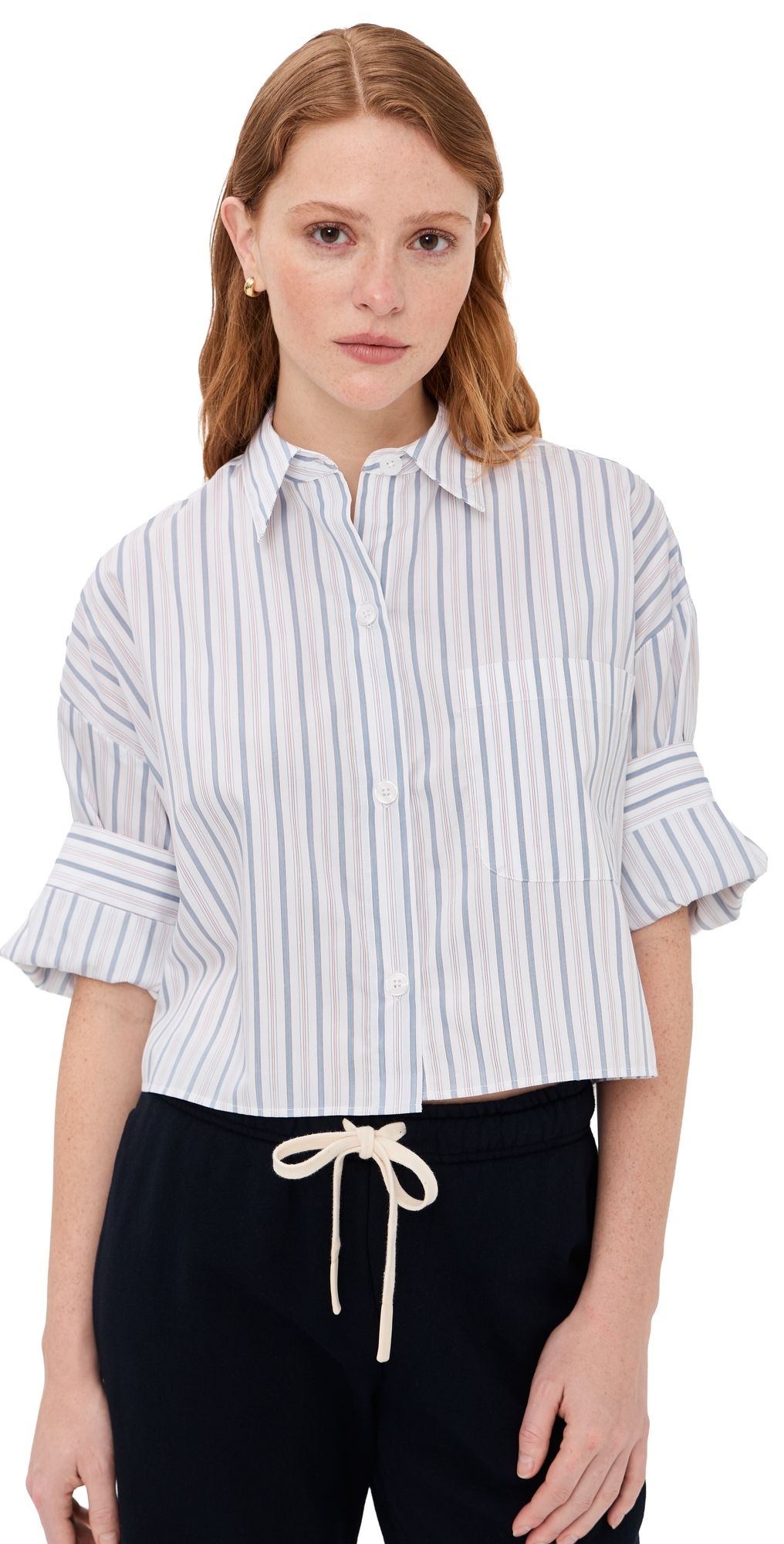 TWP Next Ex Shirt White/Kentucky Blue XS/S