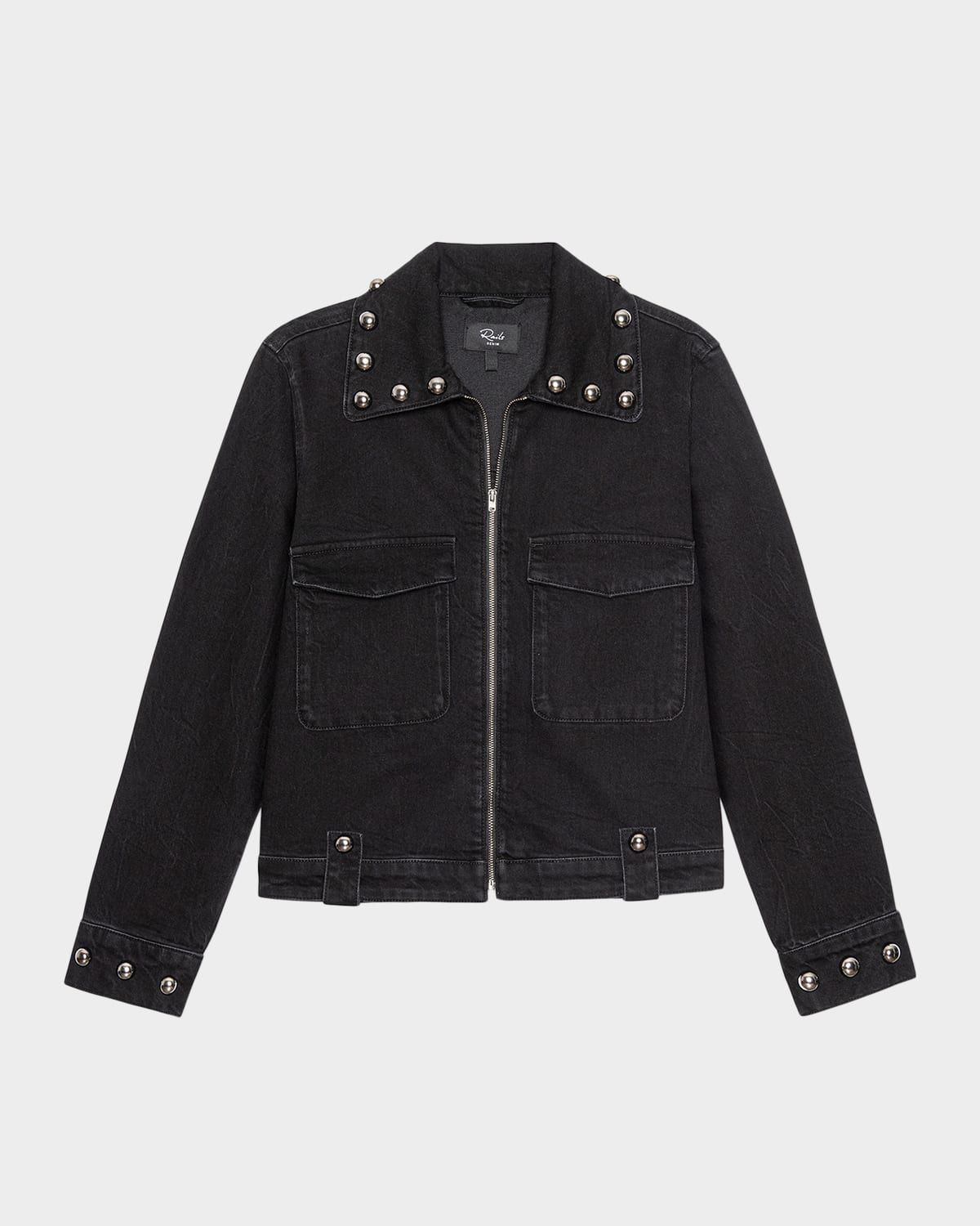 Roxbury Studded Denim Jacket
