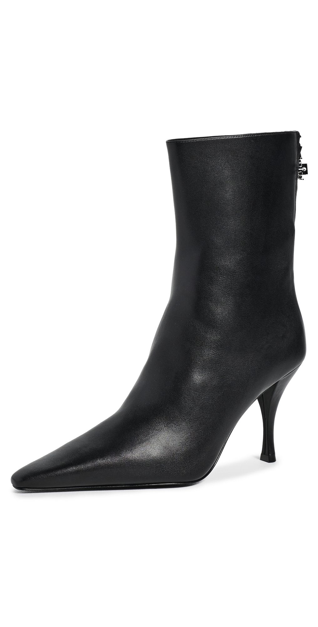 Tory Burch Charlie Heel Ankle Boots Perfect Black 10
