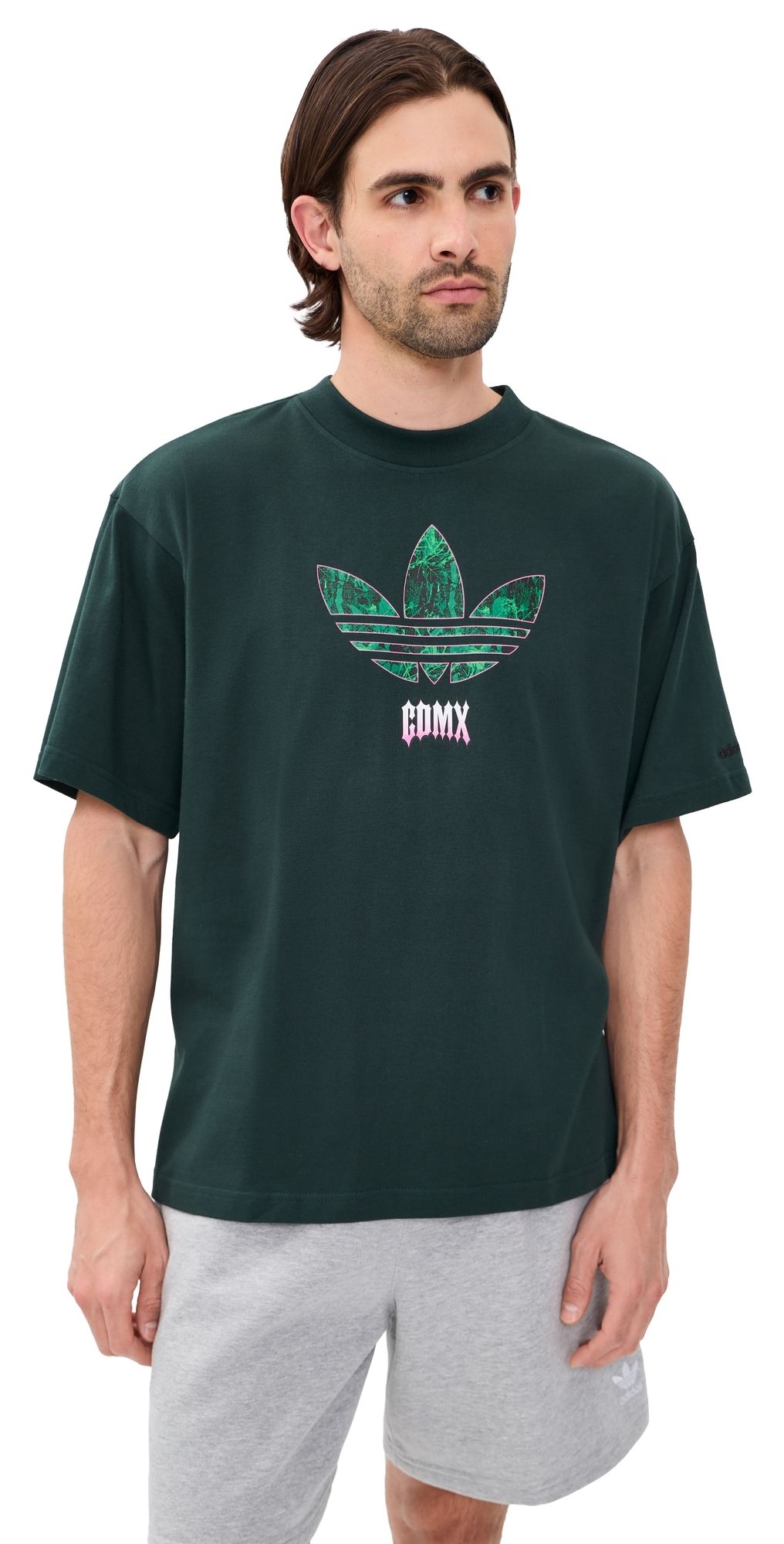 adidas Mexico City Tee Shadow Green/Black XXL