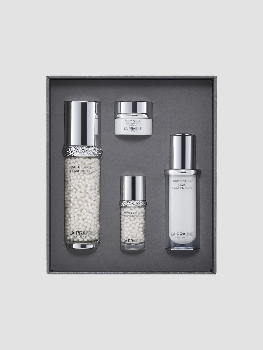 La Prairie 4-Piece White Caviar Brightening Indulgence Set