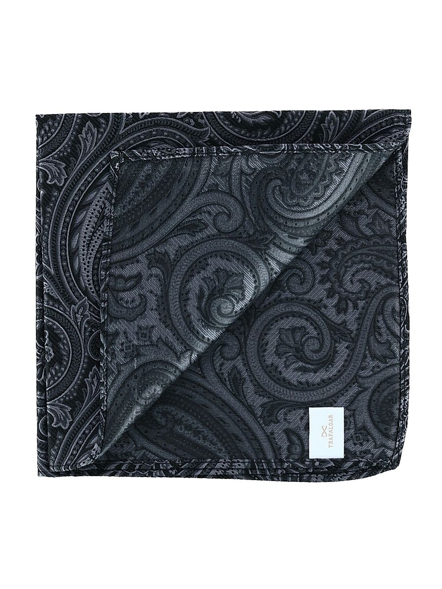 Men's Sobee Collection Pocket Square - Black