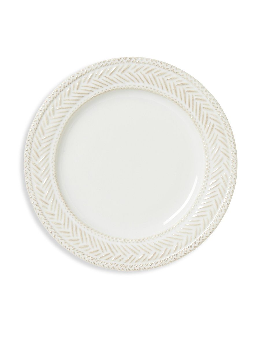 Le Panier Cocktail Plate - White