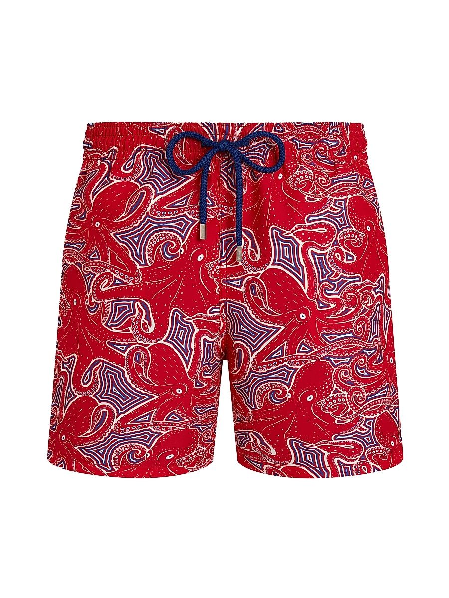 Men's Hypnoctopus Swim Shorts - Poppy Popp - Size Small
