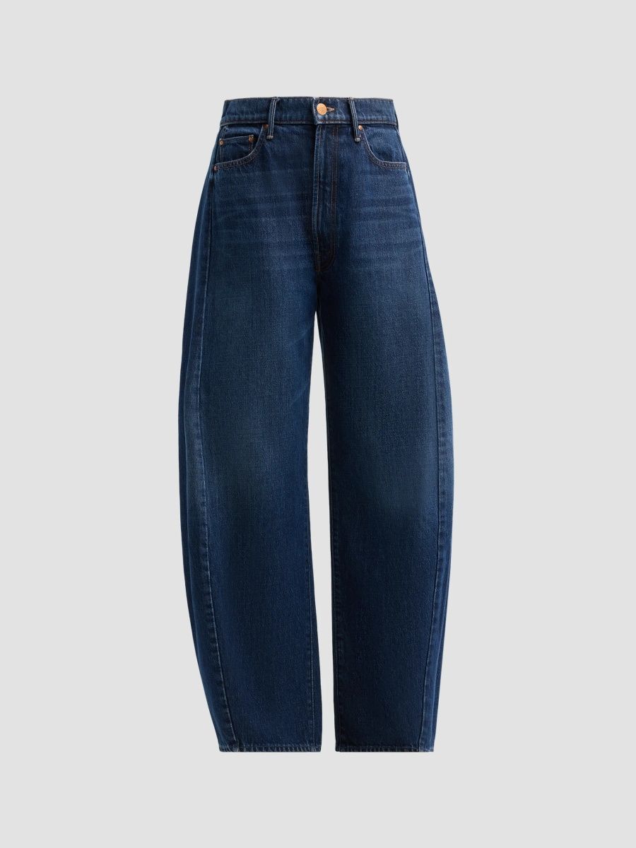 Mother Women's The Spoonful Nerdy Barrel Jeans - Fresh Squeezed - Size 23