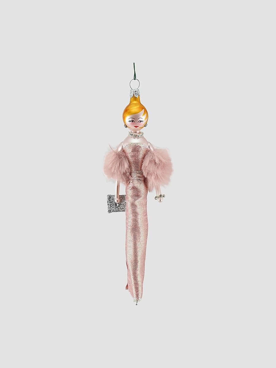 Soffieria De Carlini Lady in a Gown & Faux Fur