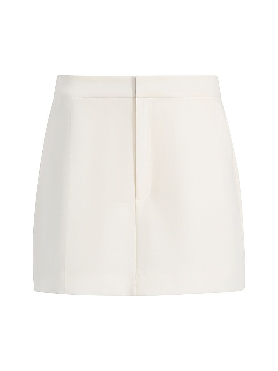 Women's Marie Crepe Skort - Ivory - Size 8