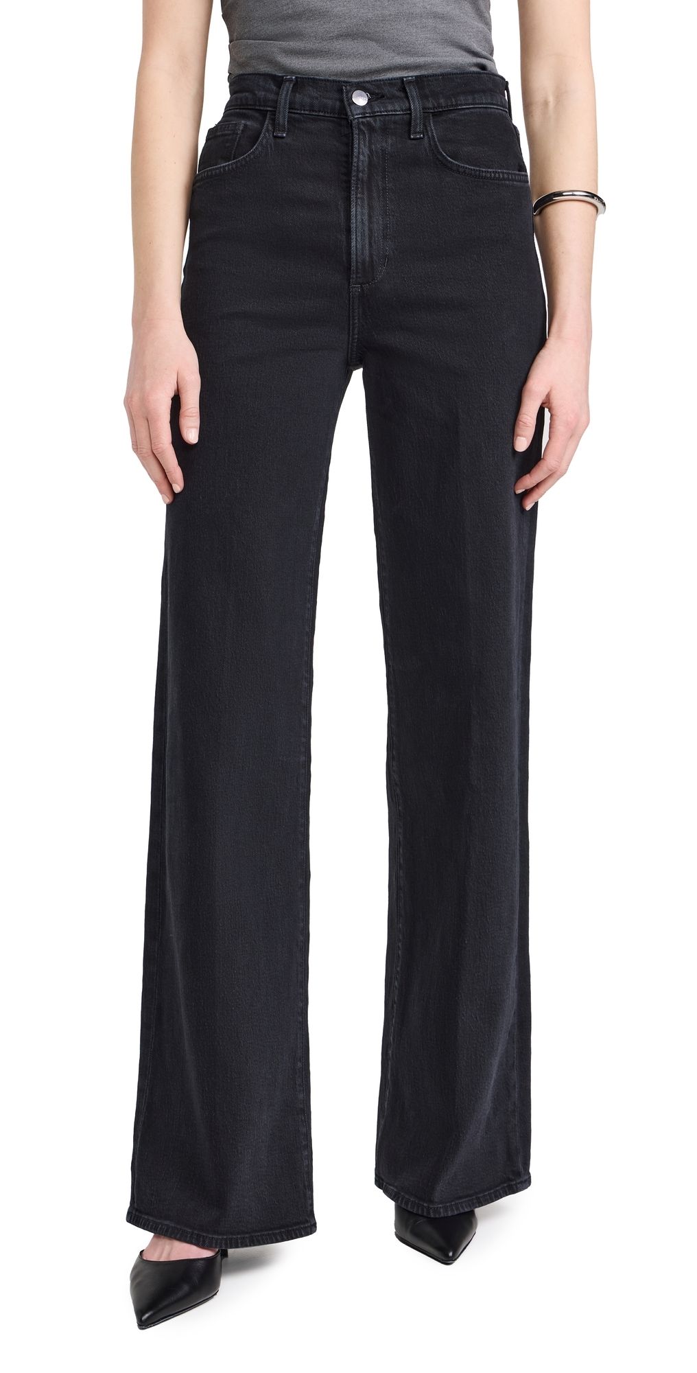 Joe's Jeans The Mia High Rise Wide Leg Jeans Bewitched 34