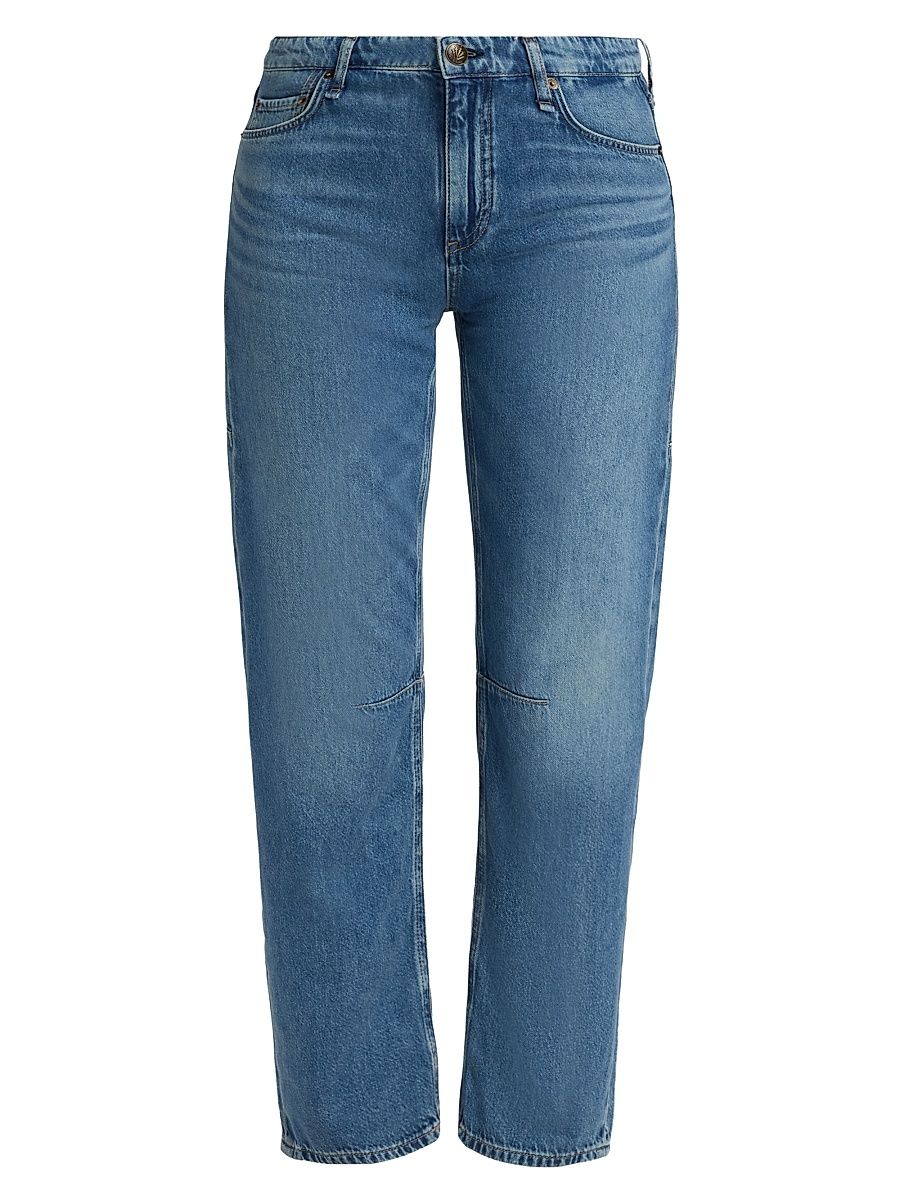 Women's Stevie Slim Tapered Barrel-Leg Jeans - Echo - Size 30