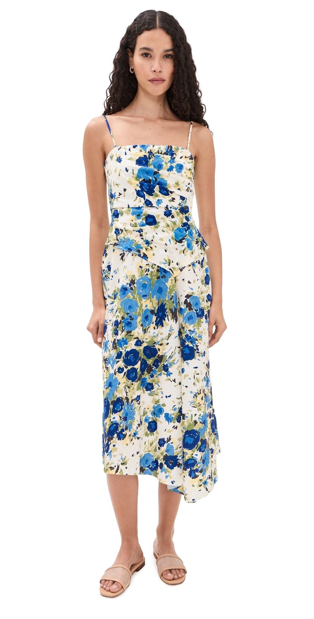 A. L.C. Peyton Dress Butter/Capri Multi 14