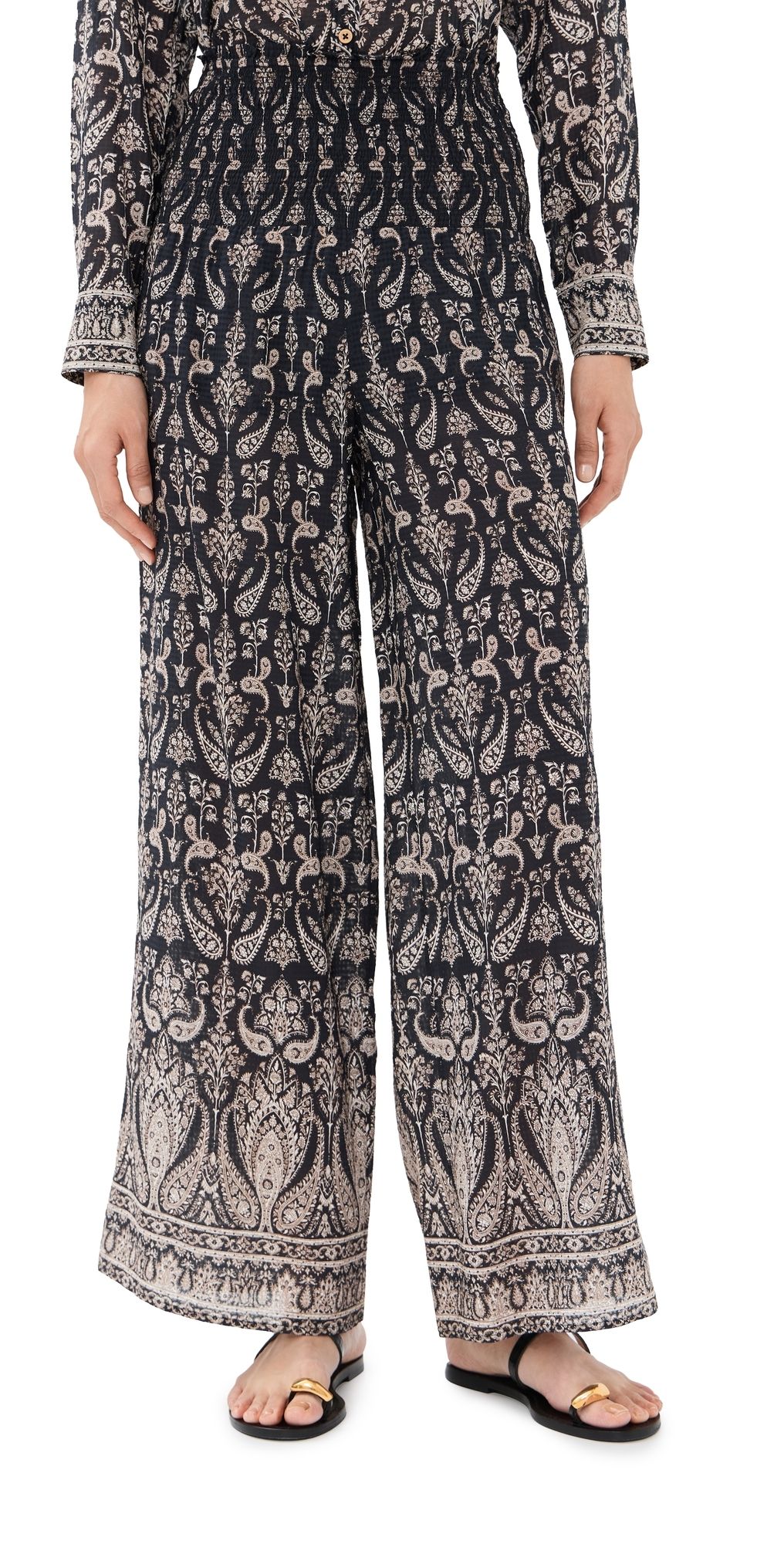 Veronica Beard Callaway Pants Black multi M