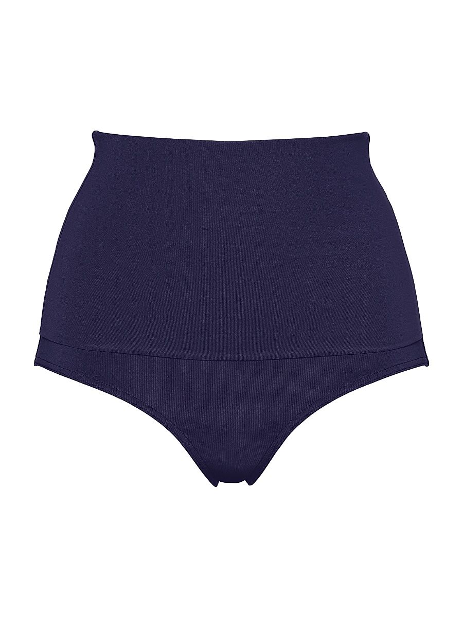 ERES Women's Gredin High-Rise Full-Coverage Bikini Bottoms - Nautique - Size 6