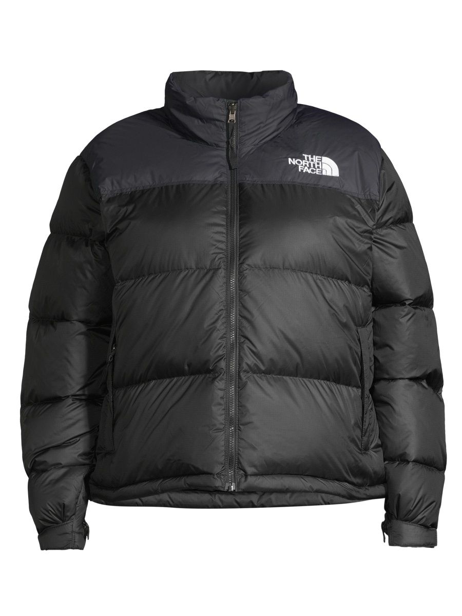 The North Face Women's Plus Size 1996 Retro Nuptse Jacket - Recycled Black - Size 14