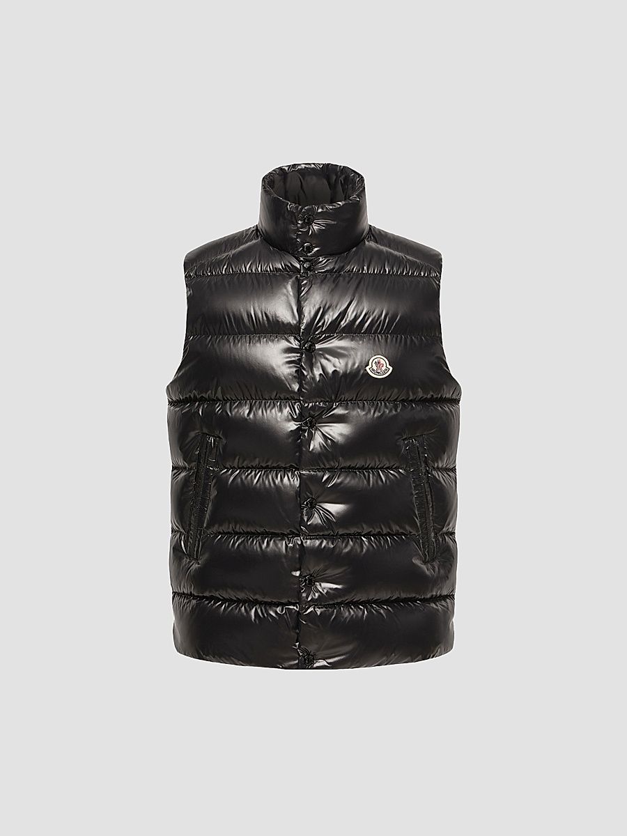 Men's Tibb Puffer Vest - Black - Size XXXXL