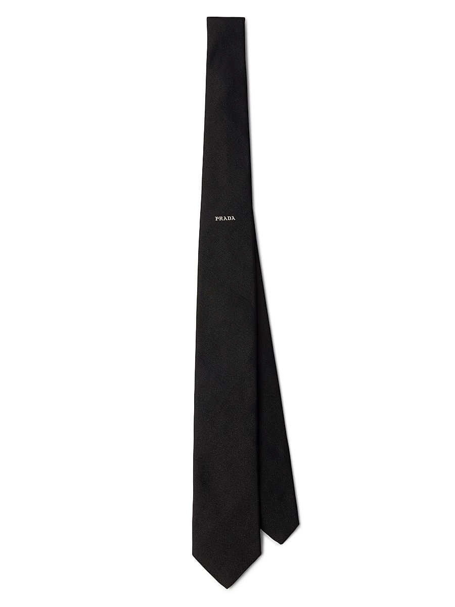 Men's Silk Tie - Black