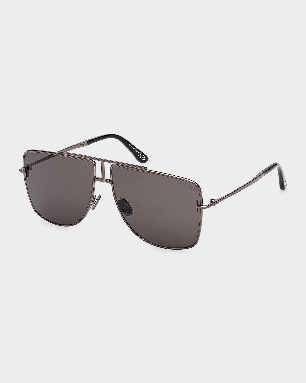 Eliott-02 Metal Navigator Sunglasses