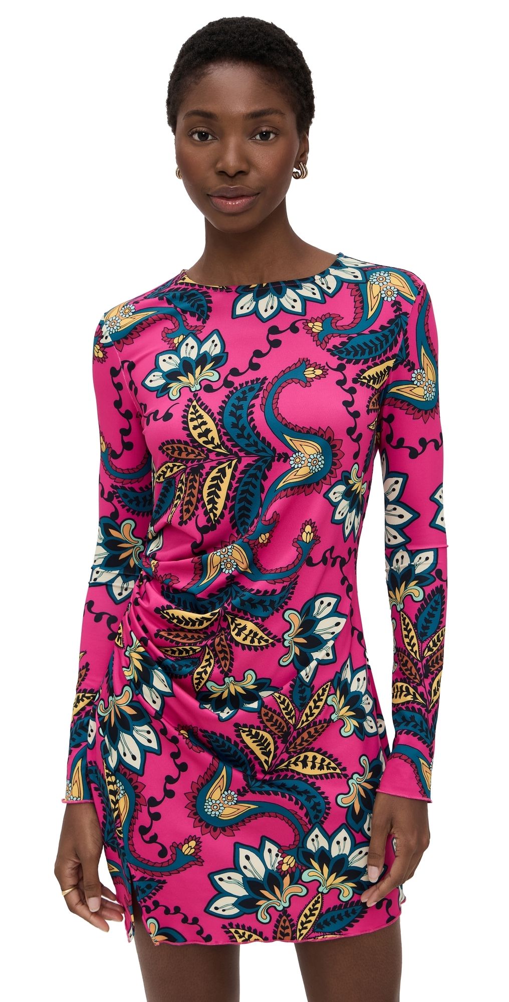 Eywasouls Malibu Hazel Dress Orchid Botanica M