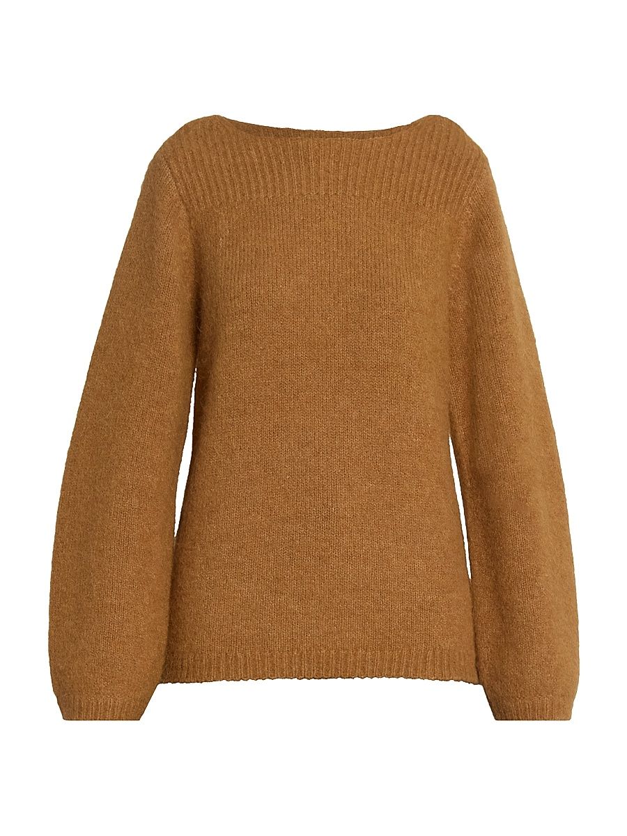 Women's Paulane Alpaca-Blend Sweater - Camel - Size 2