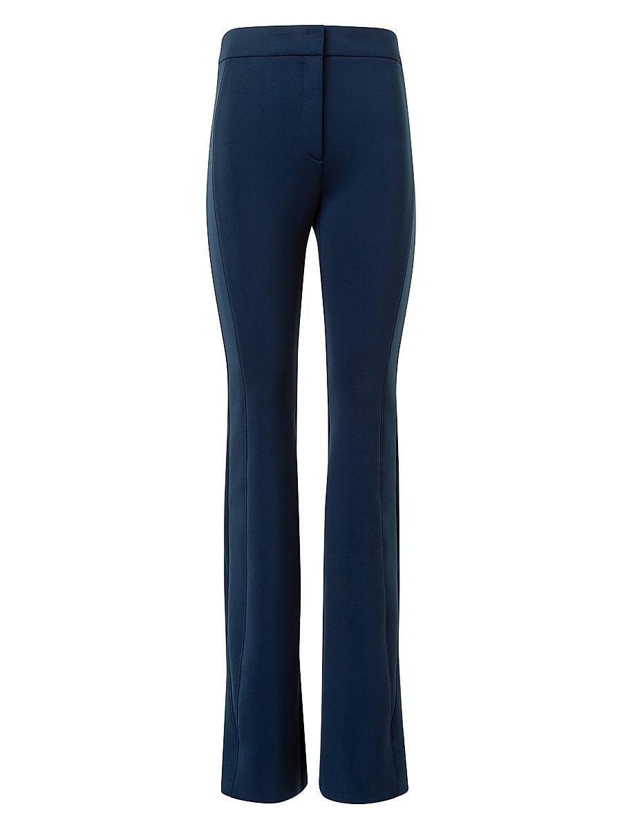 Women's Faris Neoprene Bootcut Pants - Denim Blue - Size 14