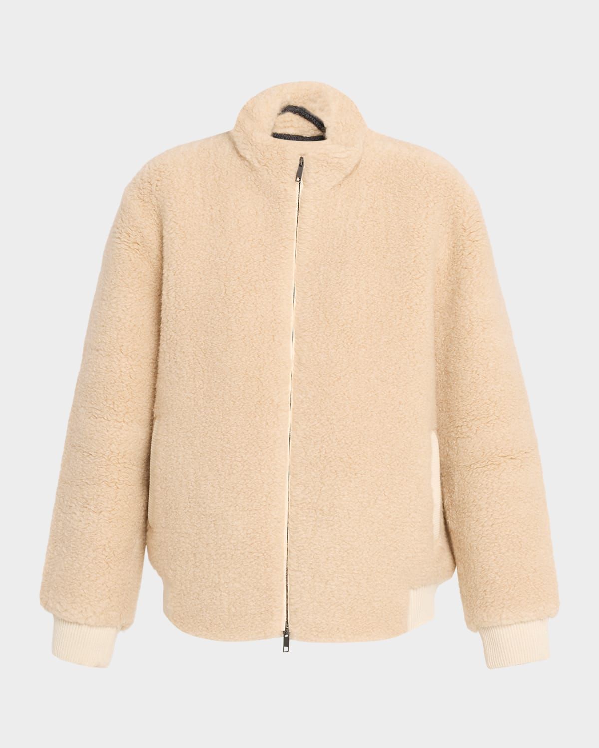 Cashmere T-Bird Flight Jacket