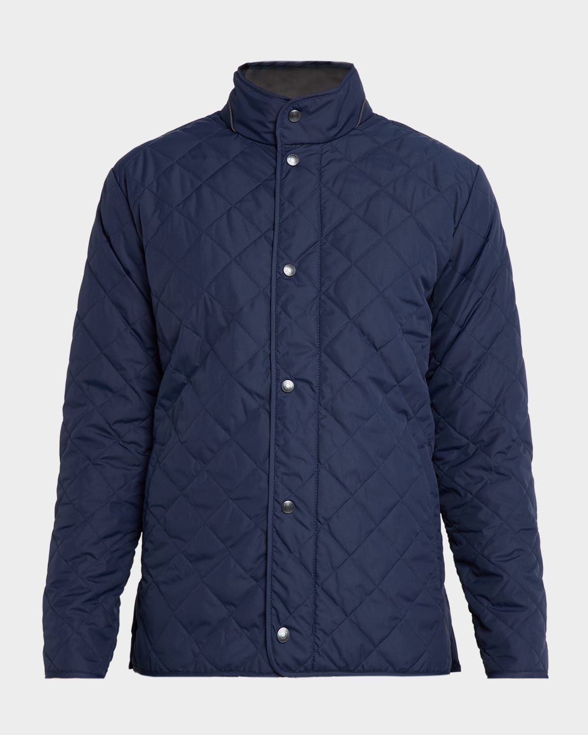 Men & apos;s Suffolk Quilted Stand-Collar Coat