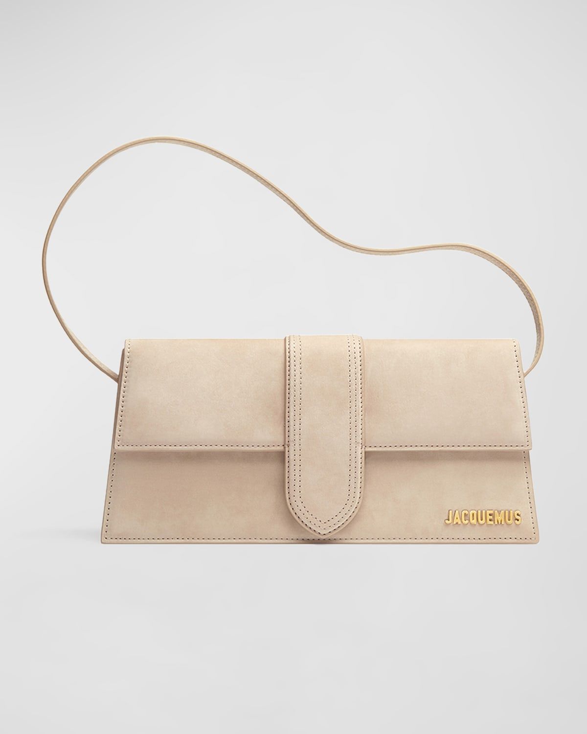 Le Bambino Long Leather Shoulder Bag