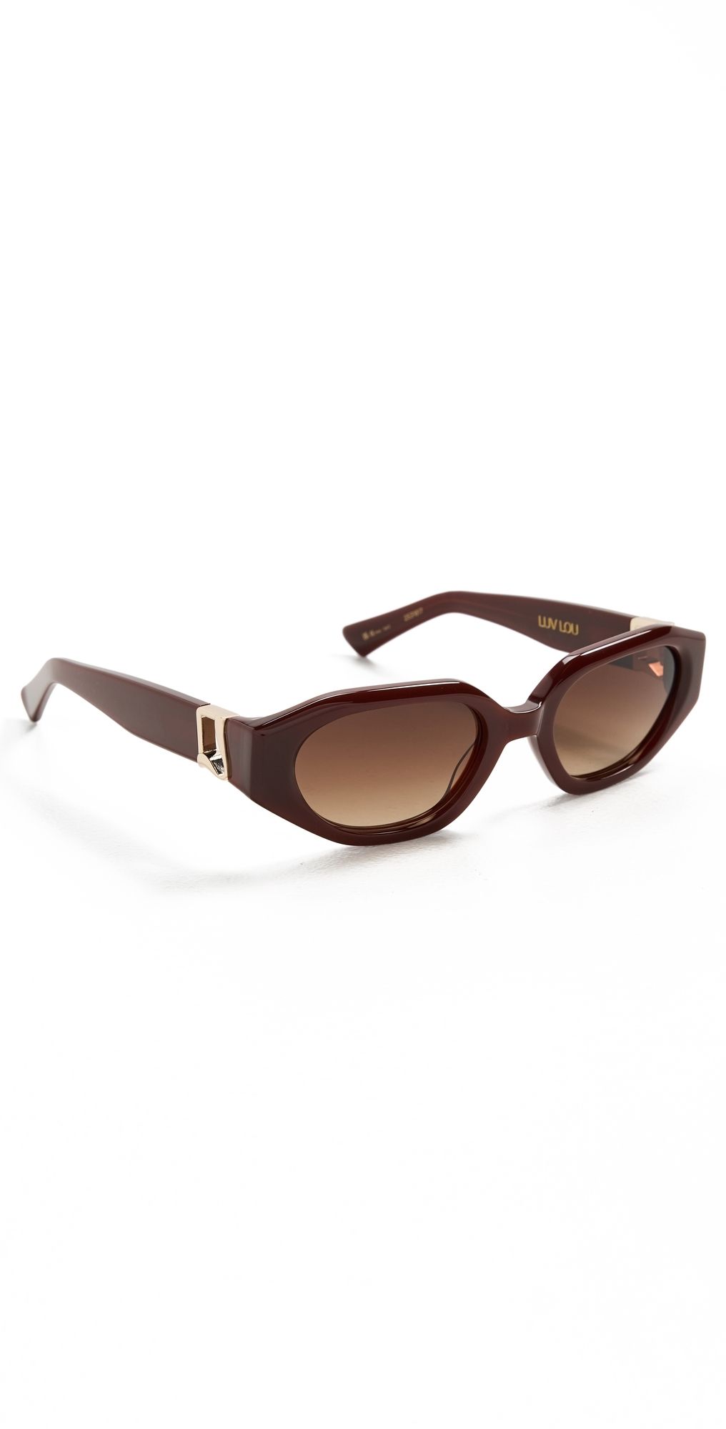 Luv Lou The Freddie Sunglasses Cherry One Size