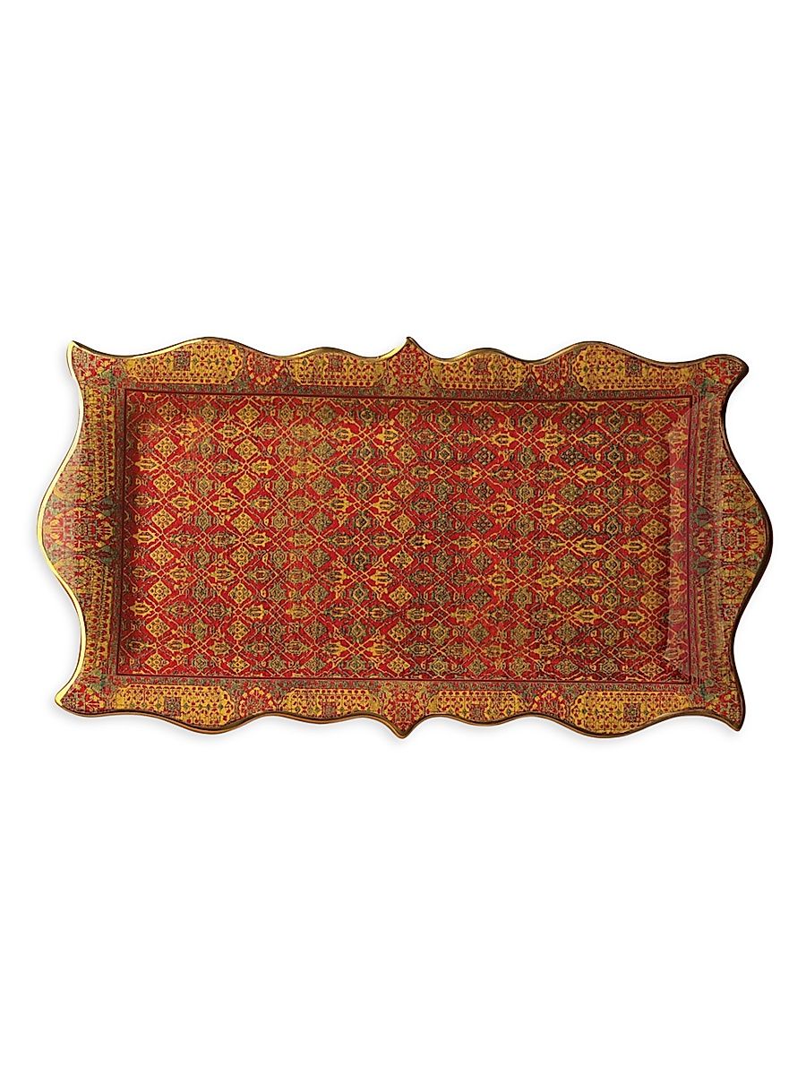 Tabriz Rectangular Ceramic Platter