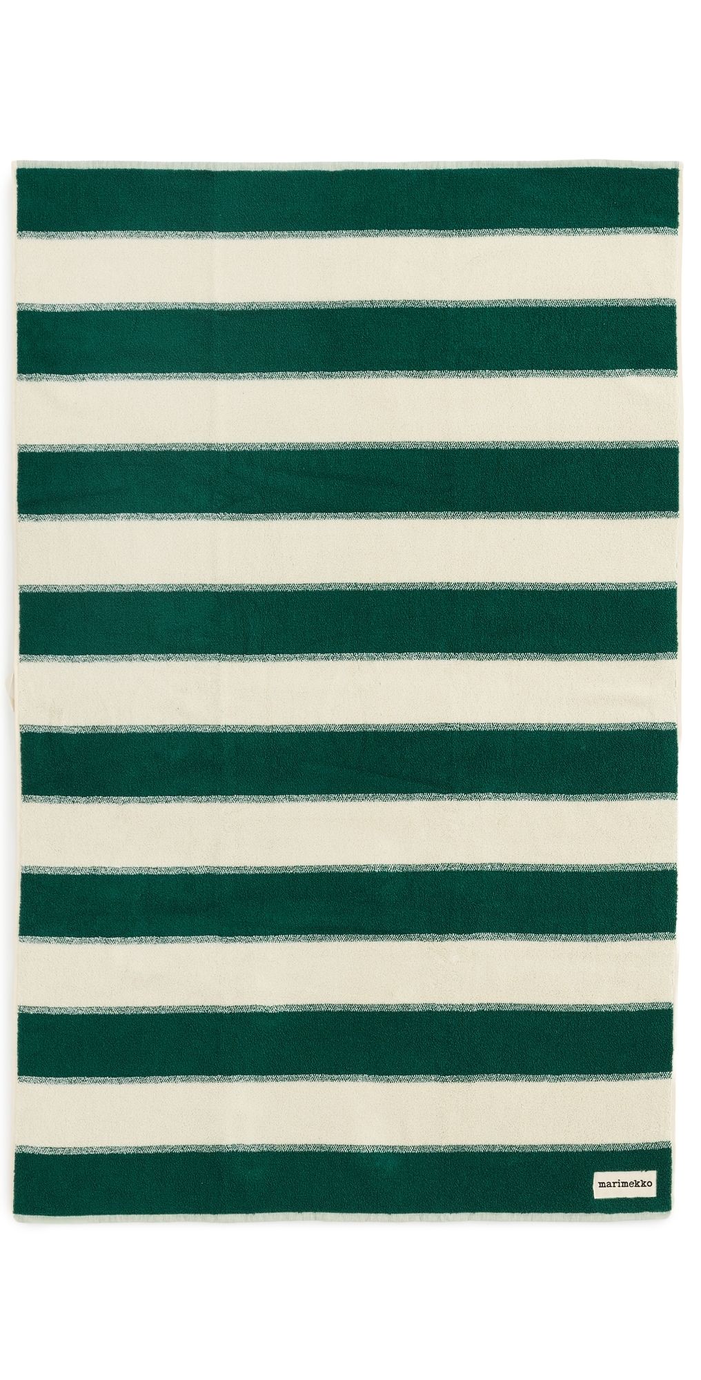Marimekko Galleria Bath Towel Emerald/Melon One Size