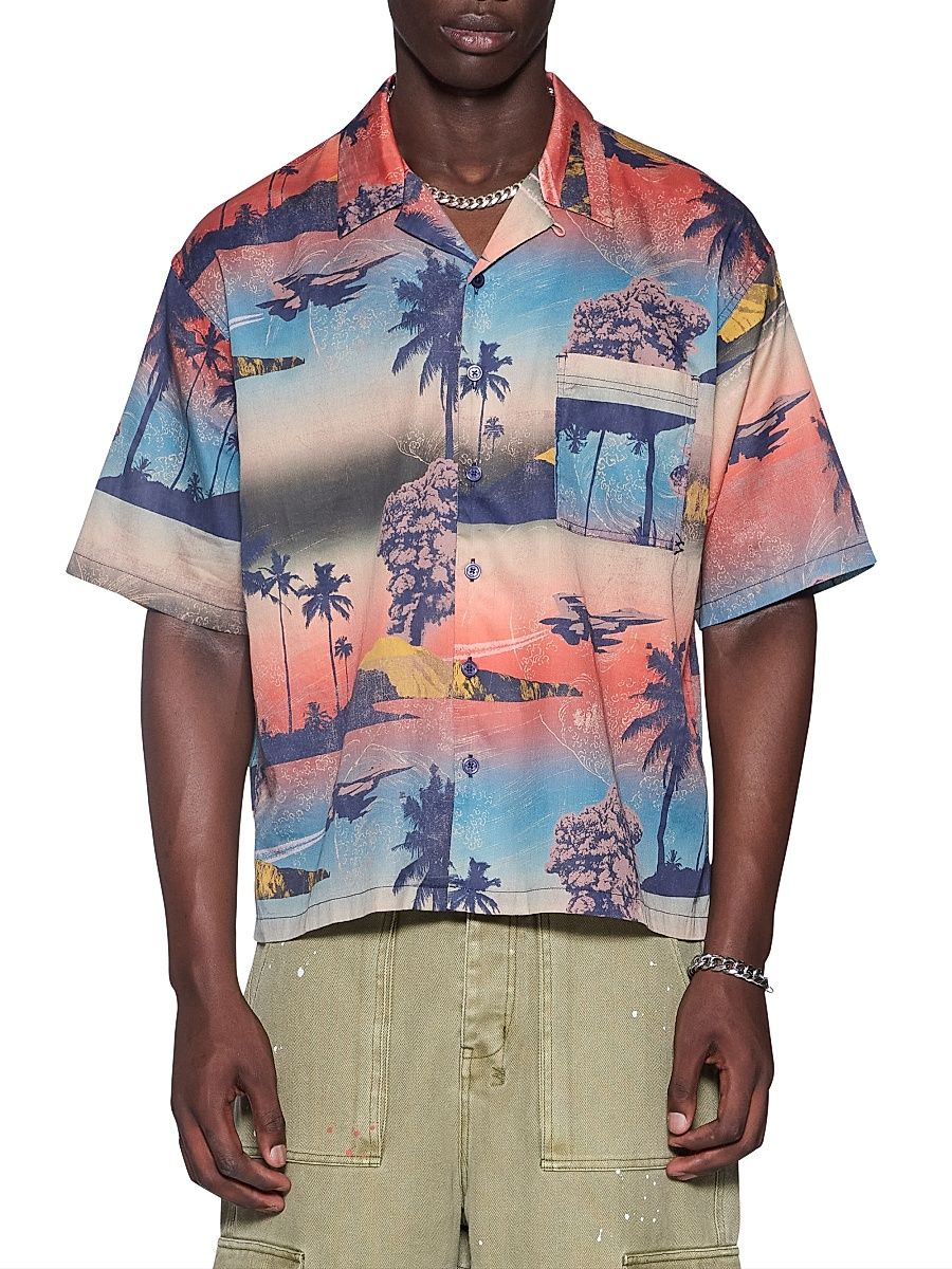 Men's Future Memory Mauna Loa Diner Shirt - Assorted - Size XXL